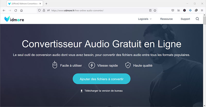 Vidmore Convertisseur Vidéo Gratuit en Ligne