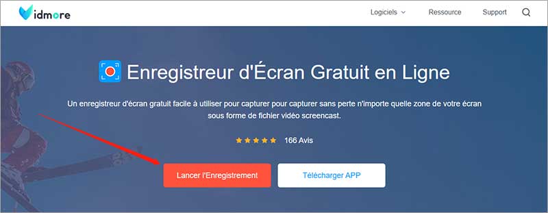 Lancer l'enregistrement d'écran Windows 11