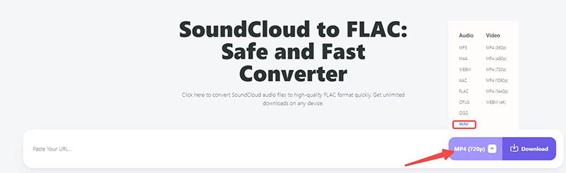 Soundcloudrips convertisseur SoundCloud en WAV