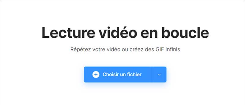 Ajouter le fichier sur Clideo