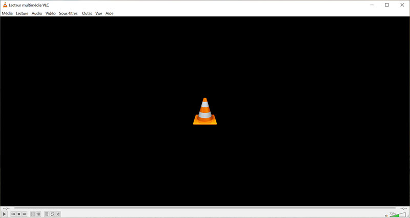 L'interface de VLC