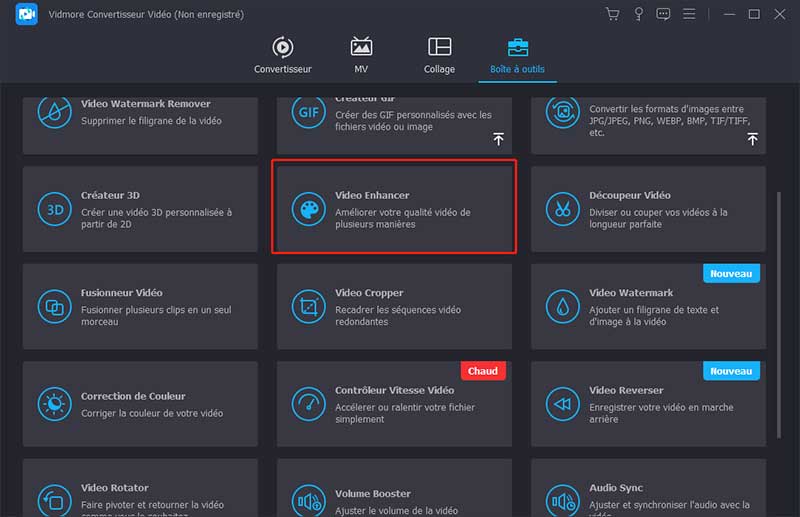 Choisir Video Enhancer